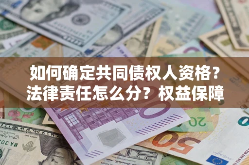 武汉如何确定共同债权人资格？法律责任怎么分？权益保障技巧揭秘！