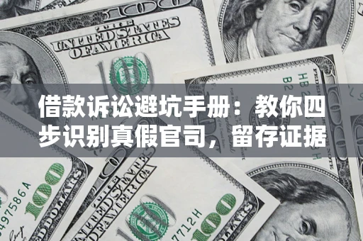 武汉借款诉讼避坑手册：教你四步识别真假官司，留存证据不踩雷