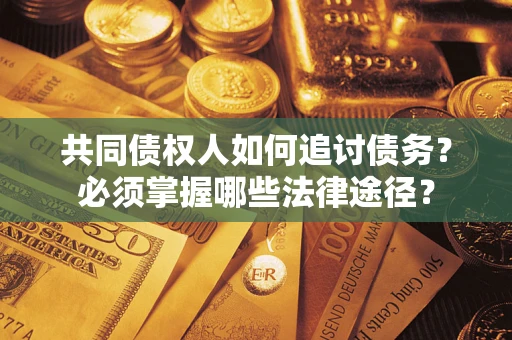 武汉共同债权人如何追讨债务？必须掌握哪些法律途径？