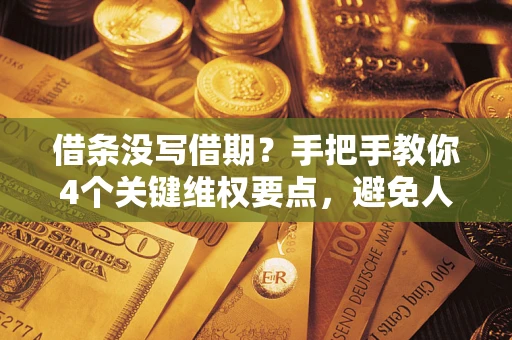 武汉借条没写借期？手把手教你4个关键维权要点，避免人财两空
