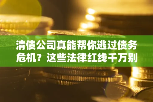 武汉清债公司真能帮你逃过债务危机？这些法律红线千万别踩