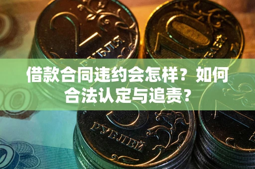 武汉借款合同违约会怎样？如何合法认定与追责？