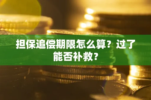 武汉担保追偿期限怎么算？过了能否补救？